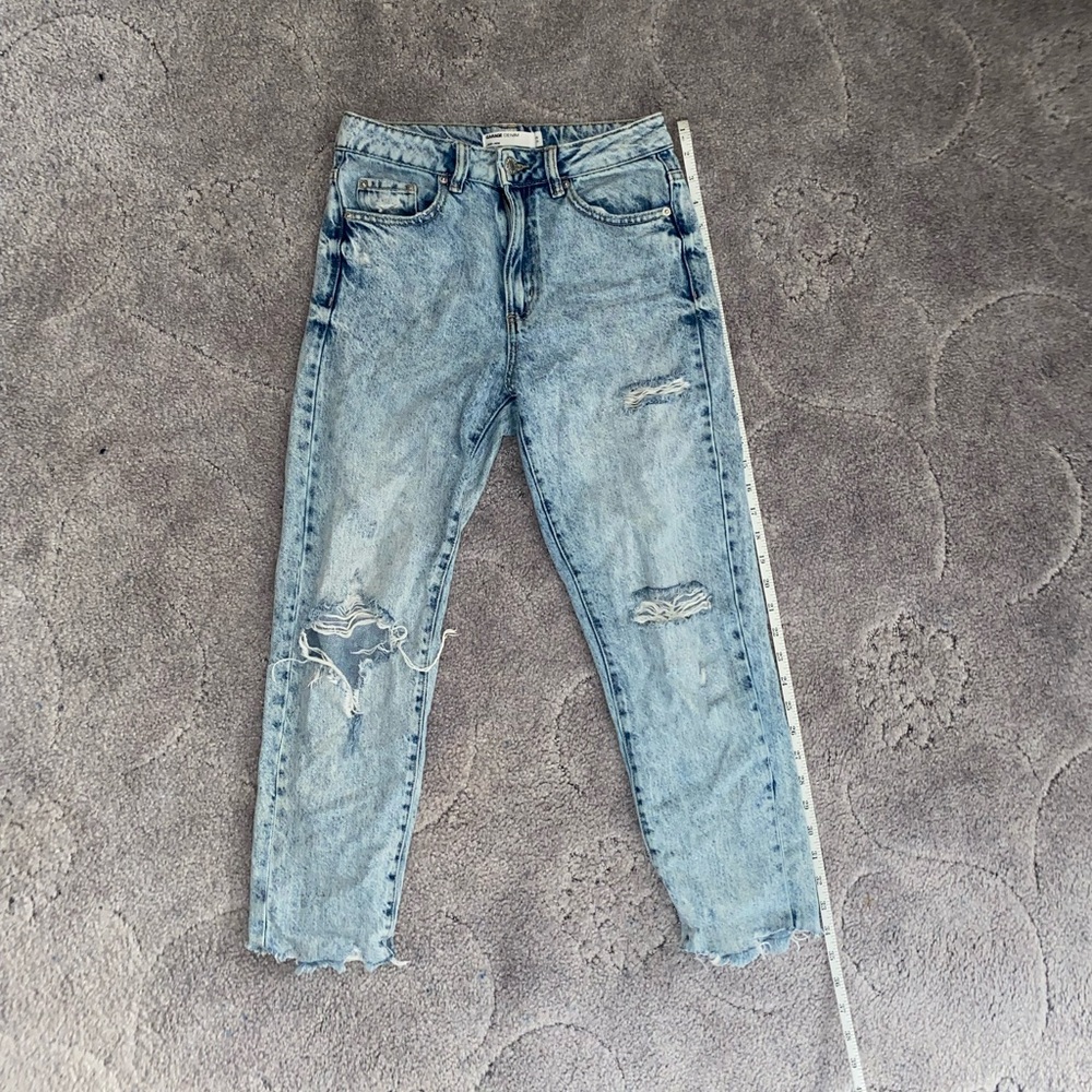 Garage Distressed Light Blue Women's Jeans